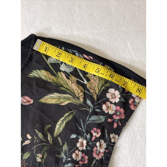 Annah Field Curvy‎ Size 52 Cap Sleeve Floral Blouse - Picture 8 of 10